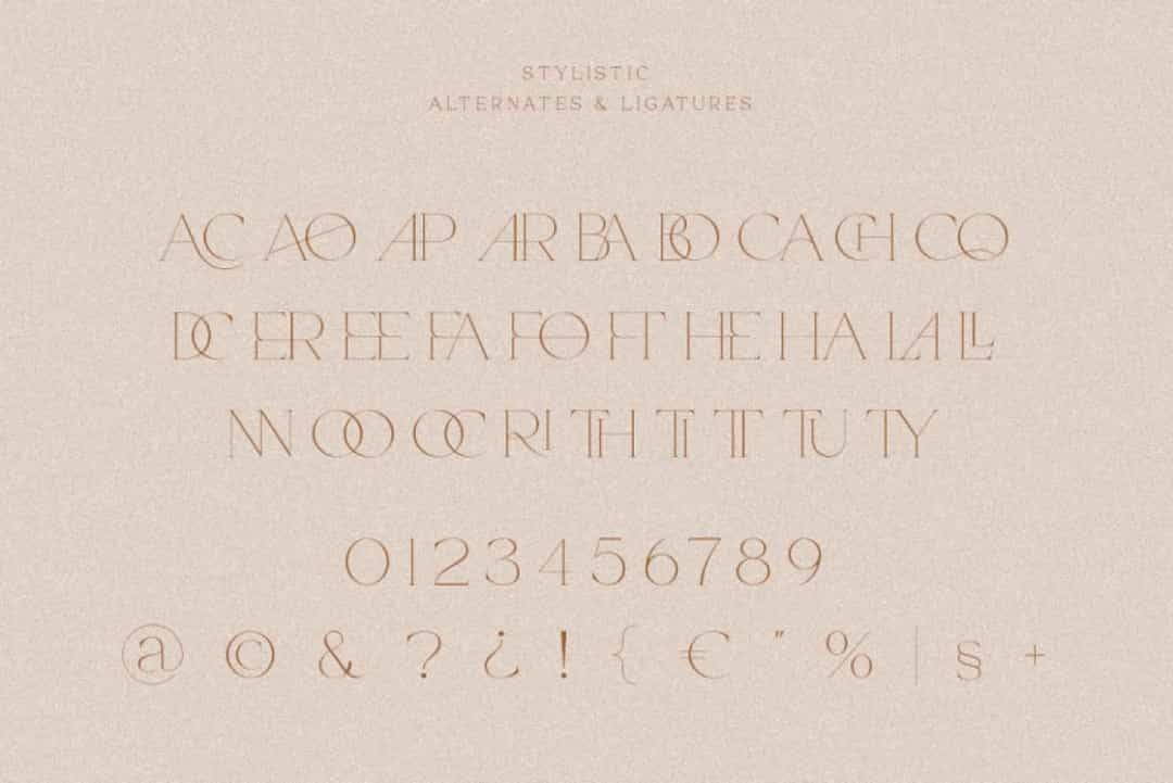 CiaoMilan Font Image 3