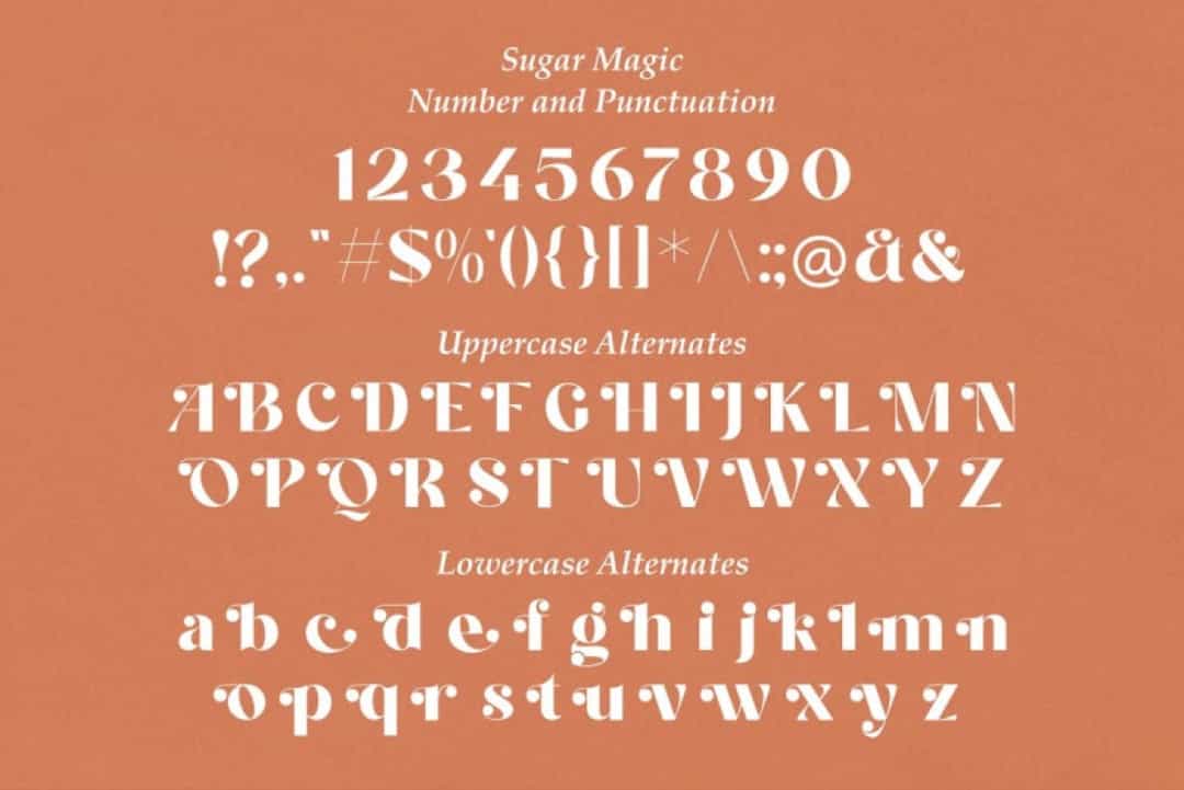 Sugar Magic Font Image 3