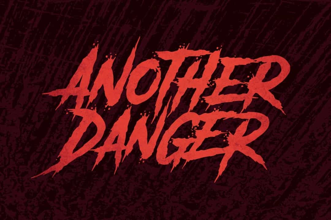 Another Danger Font Free Image 1