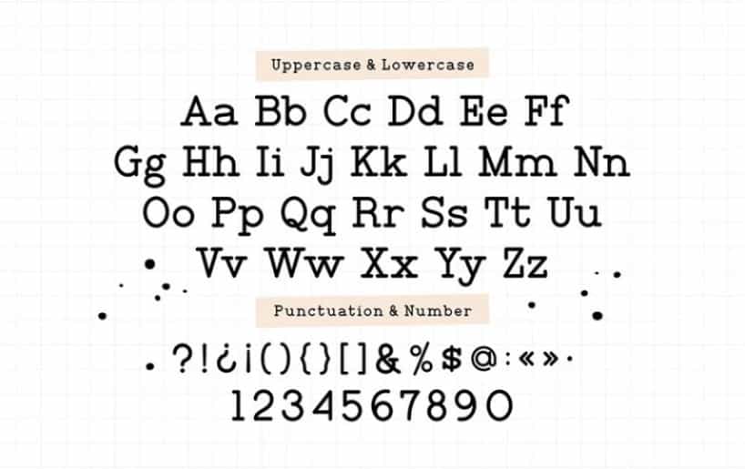 Tirto Writer Font Image 3