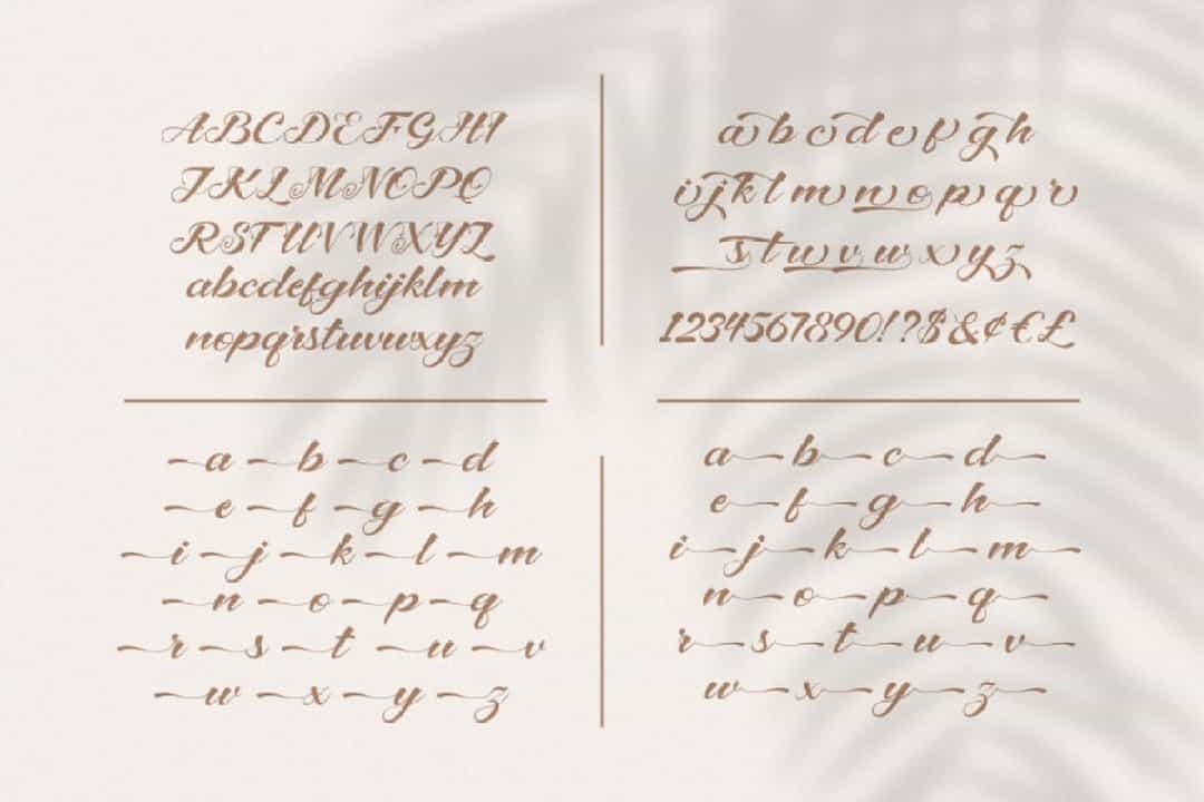 Monyline Font Image 3