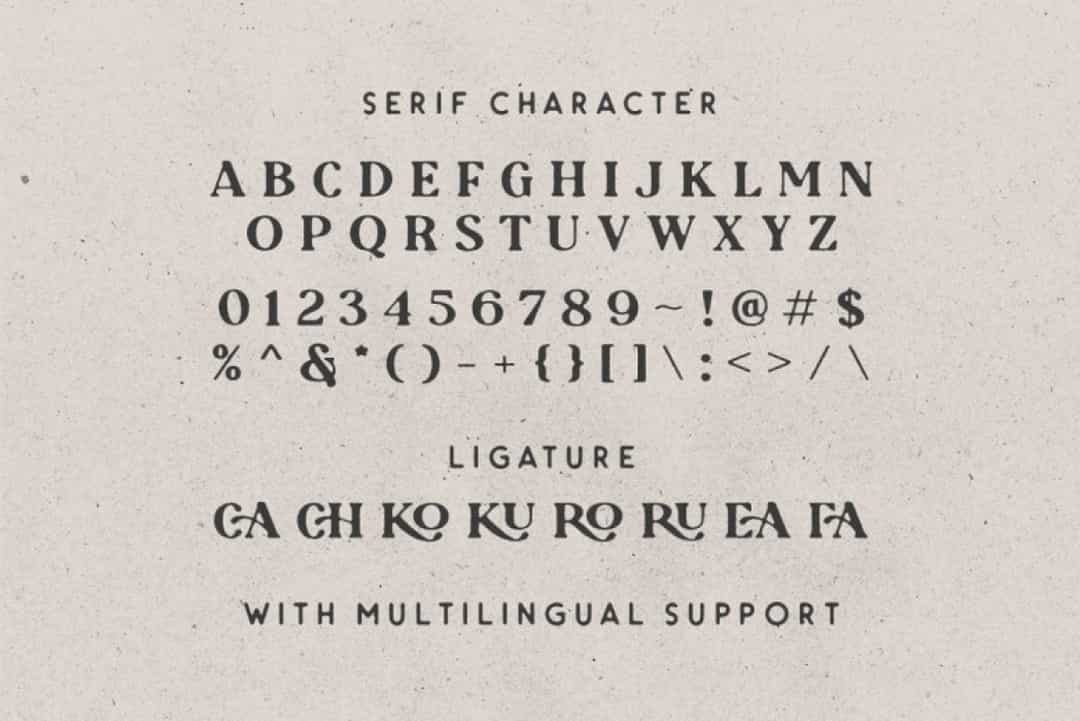 Tropica Gardens Font Image 3