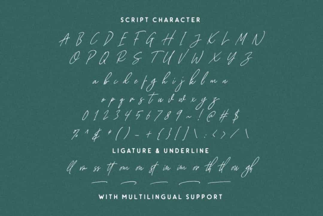 Tropica Gardens Font Image 4