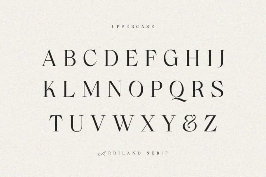 Ardiland Font Image 2