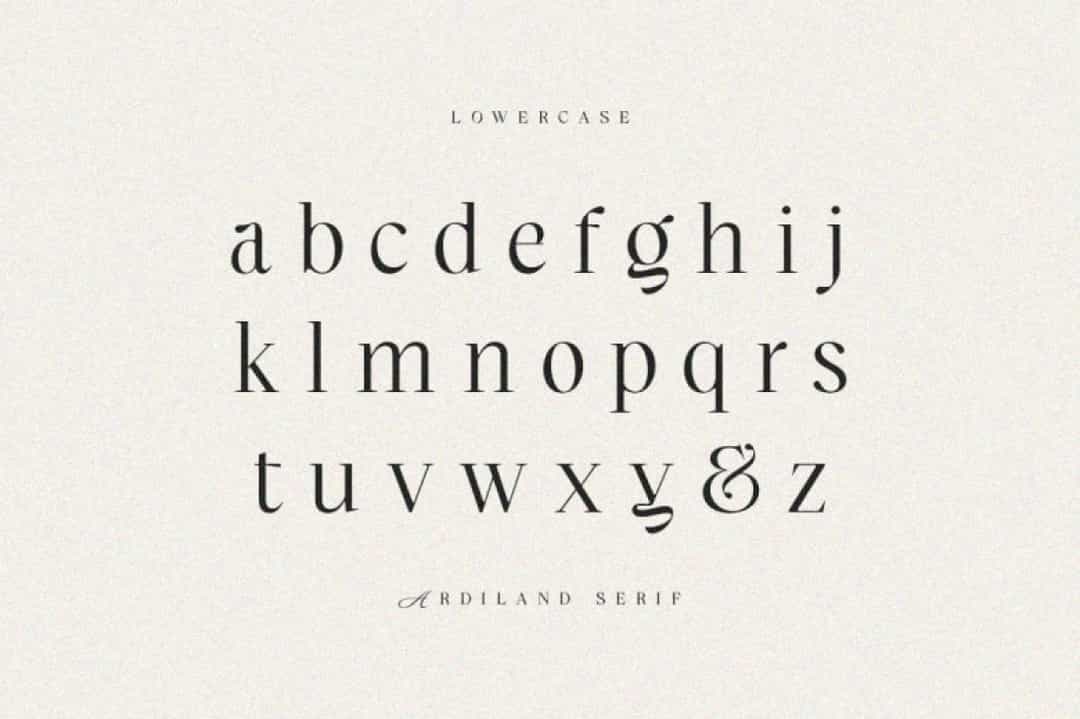 Ardiland Font Image 3