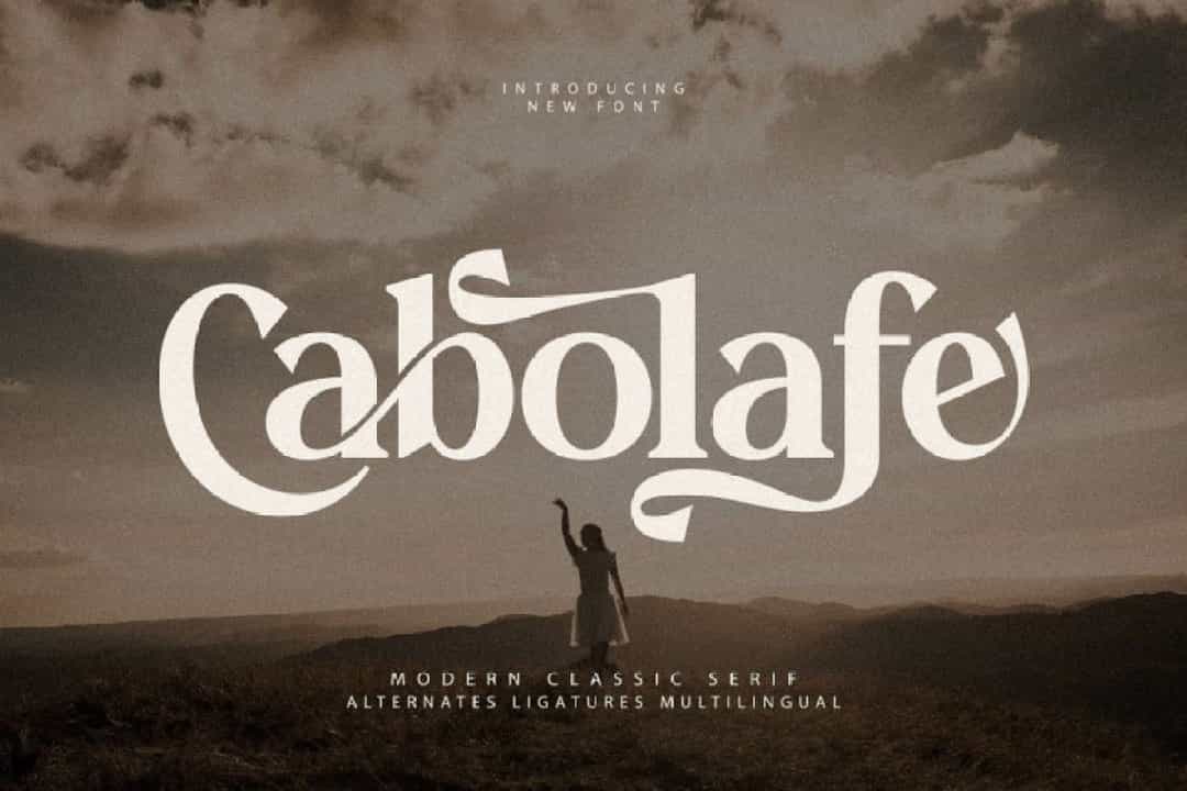 Cabolafe Font Image 1
