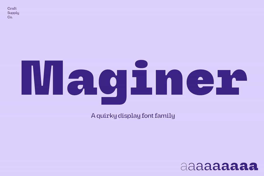 Maginer Font Image 1