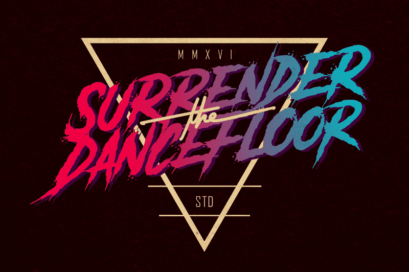 Another Danger Font Free Image 2