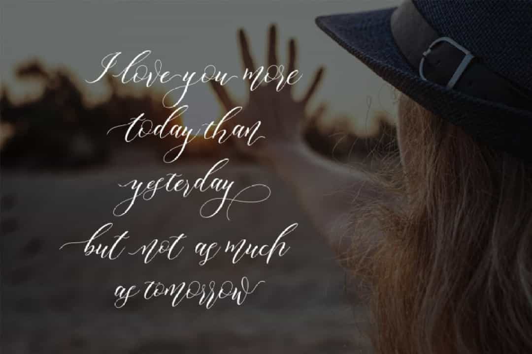 Lorriana Script Font Image 2