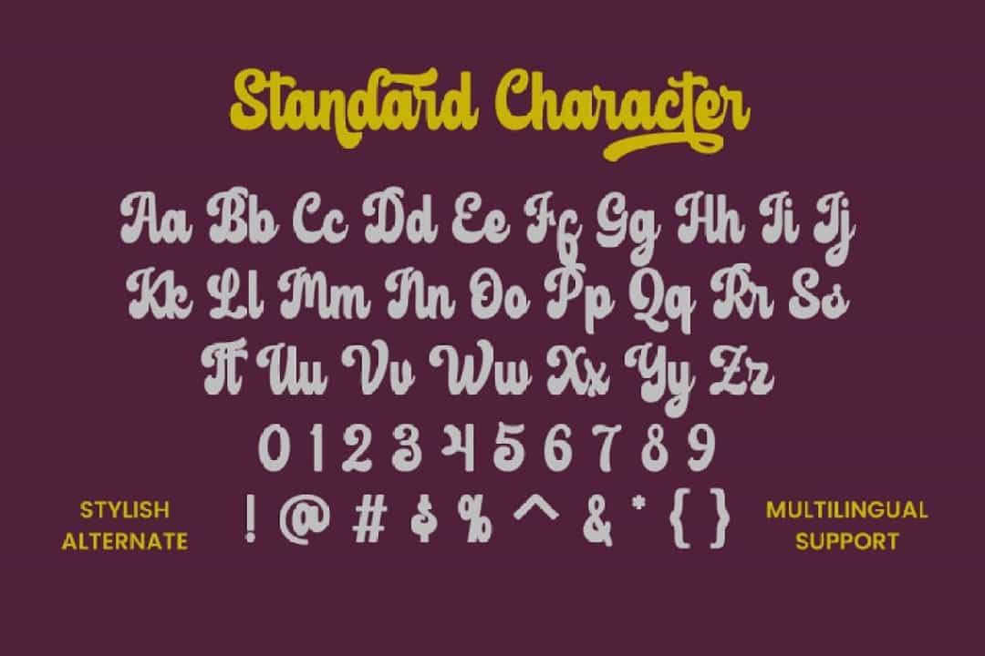 Rachert Font Image 3