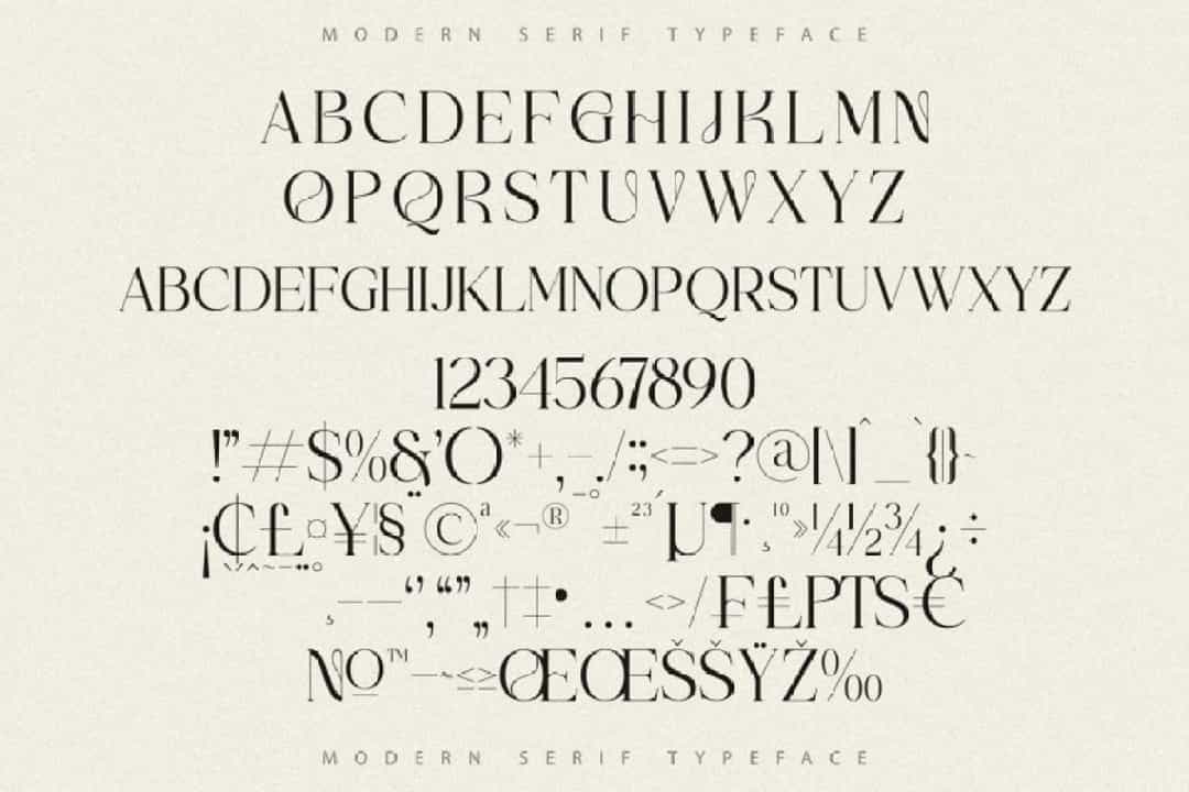 Mourgen Font Image 3