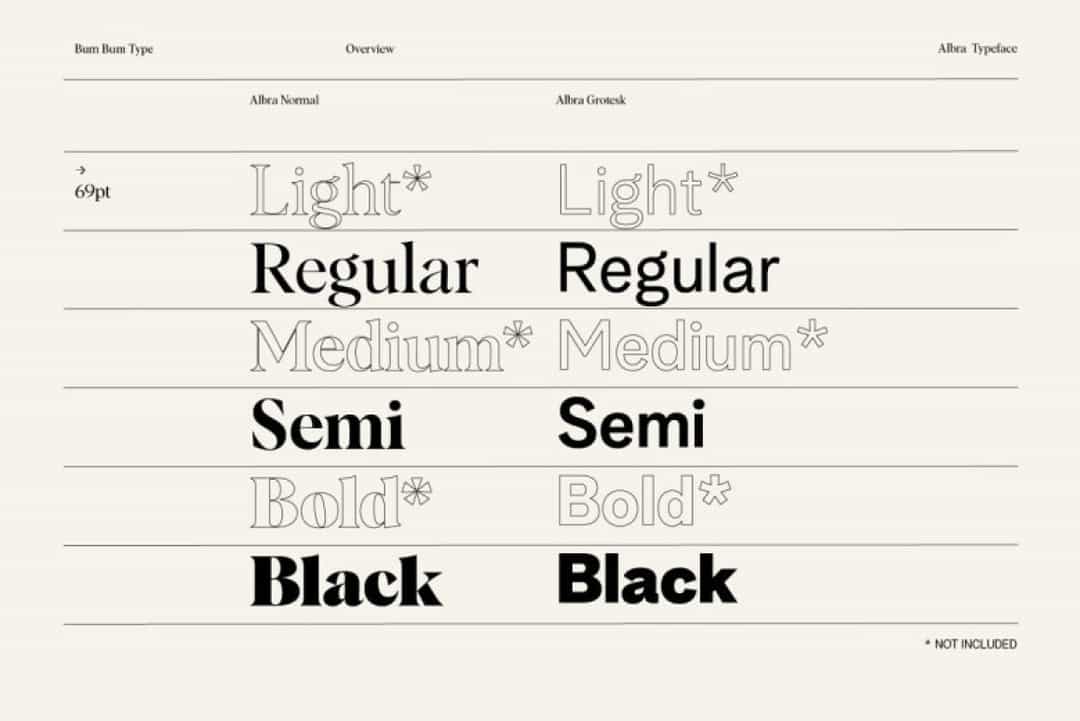 Albra Font Family Image 2
