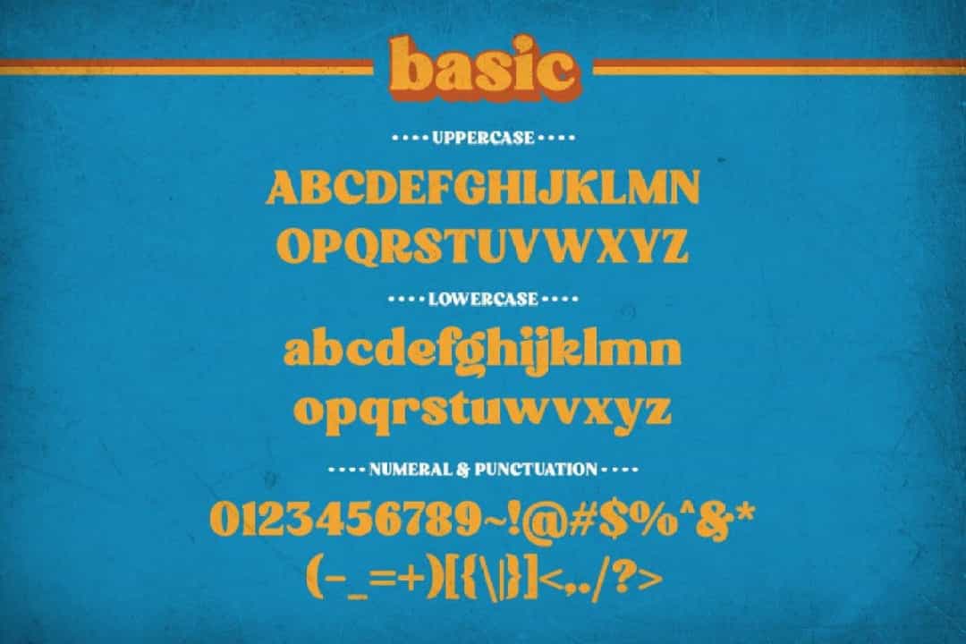 Broking Font Image 3
