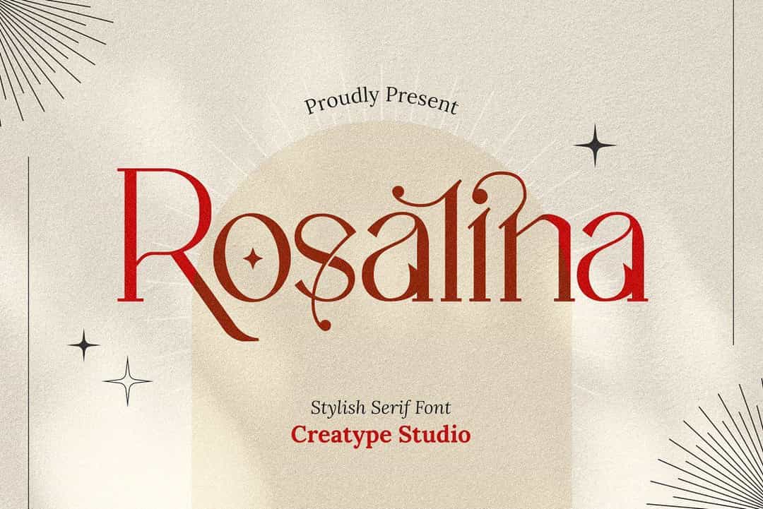 Rosalina Font Image 1