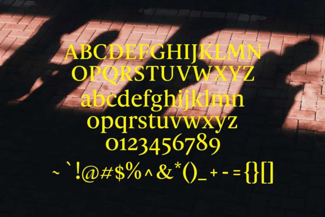 Spaziel Font Image 3