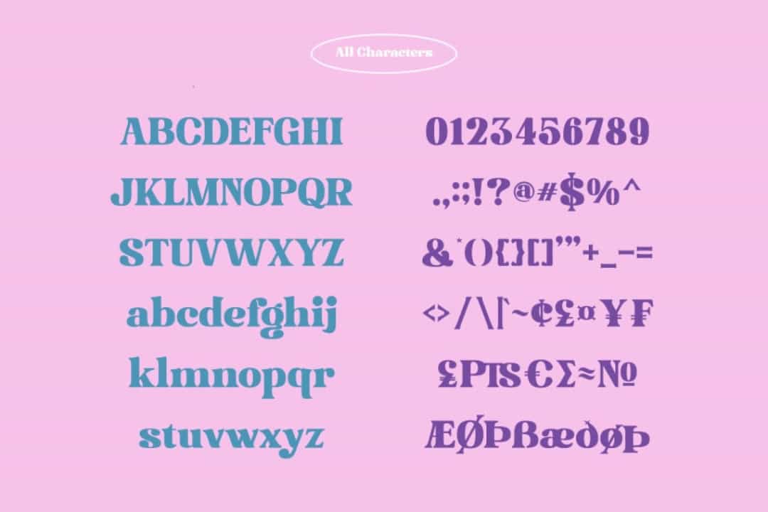 Agile Jewelry Font Image 3