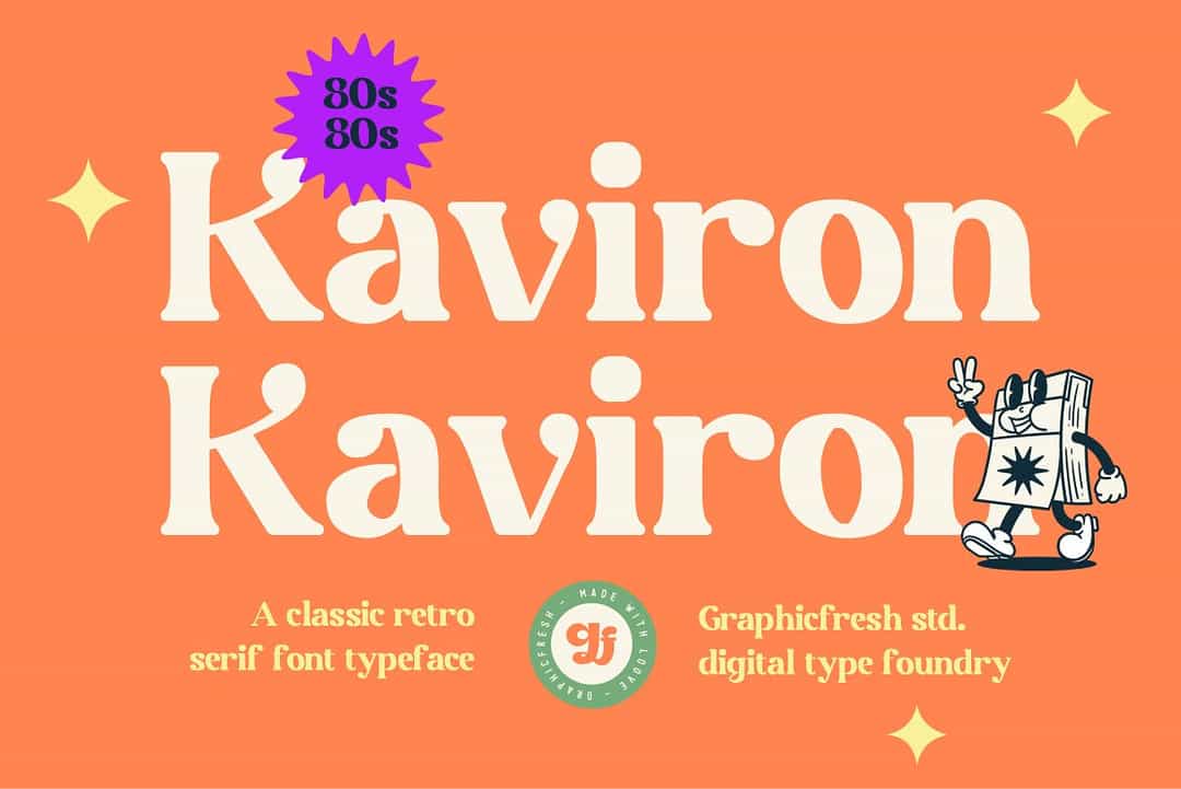 Kaviron Font Image 1