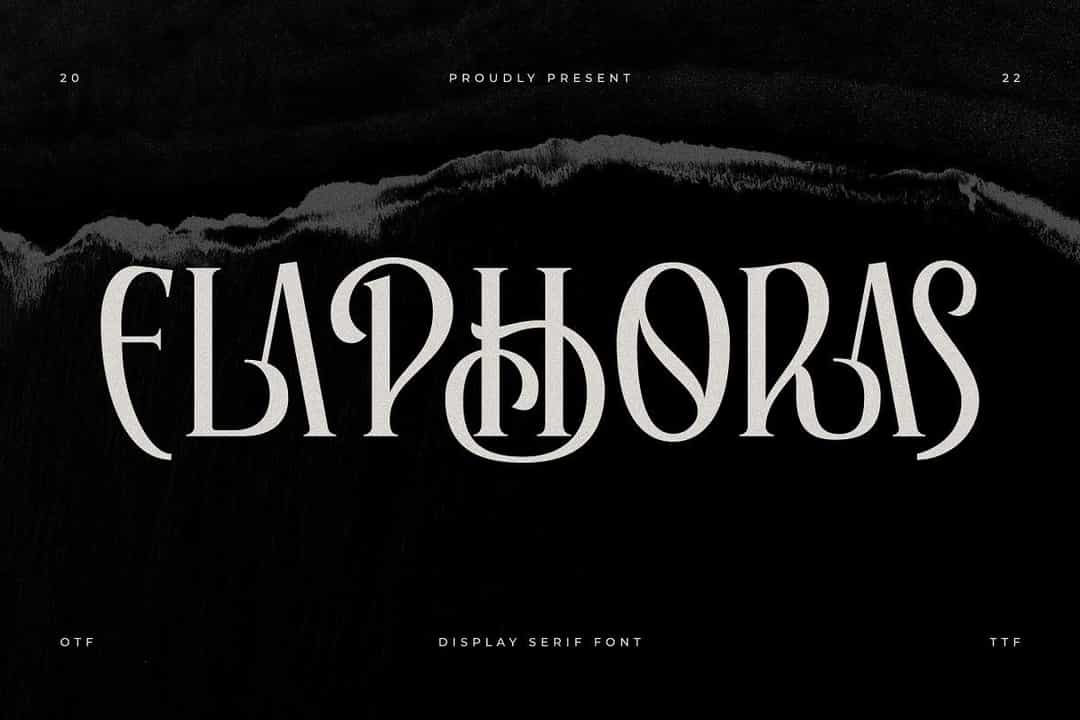 Elaphoras Font Image 1