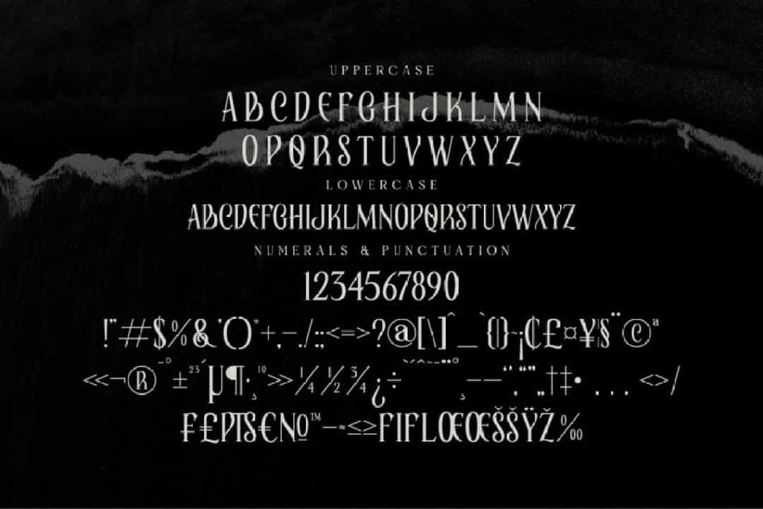 Elaphoras Font Image 3