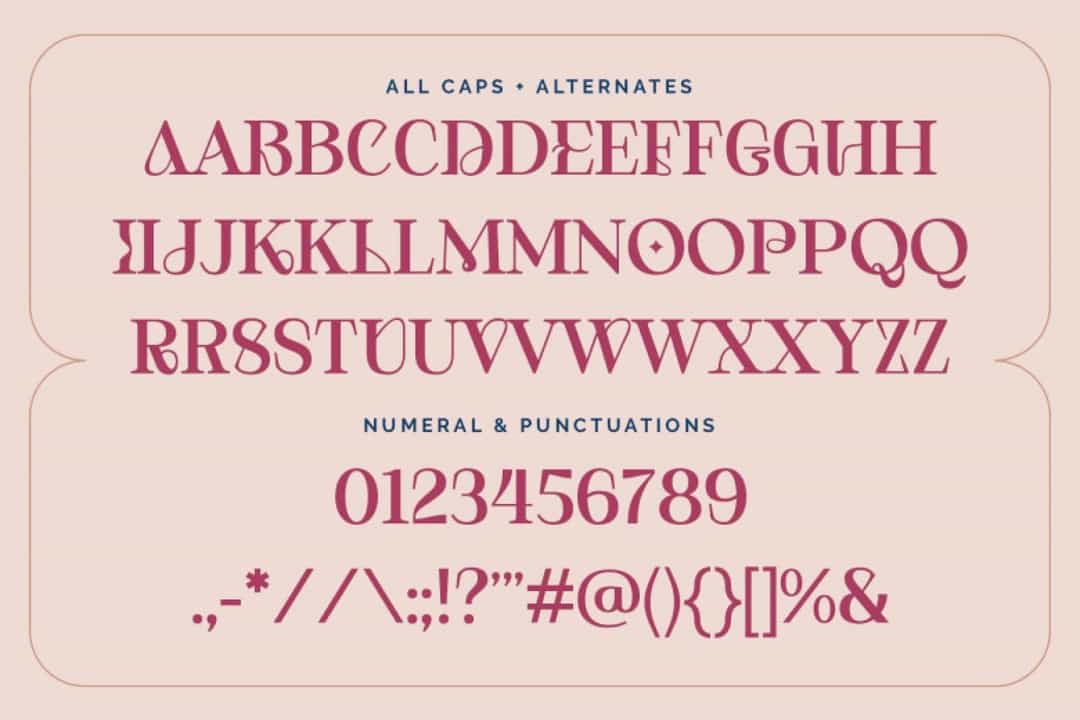 Basmo Font Image 3