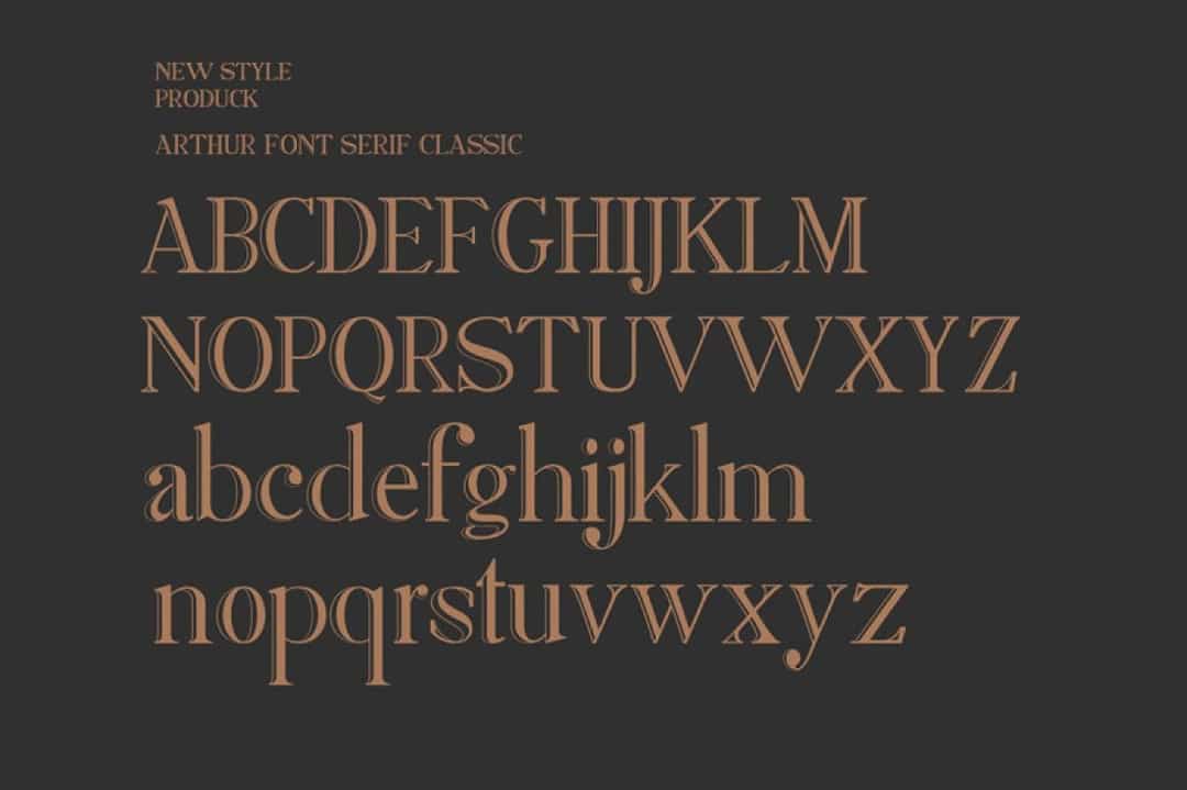 Arthur Font Image 3