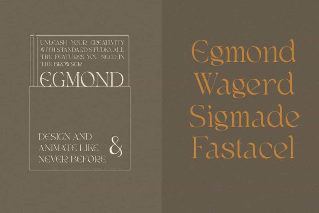 Egmond Font Image 2