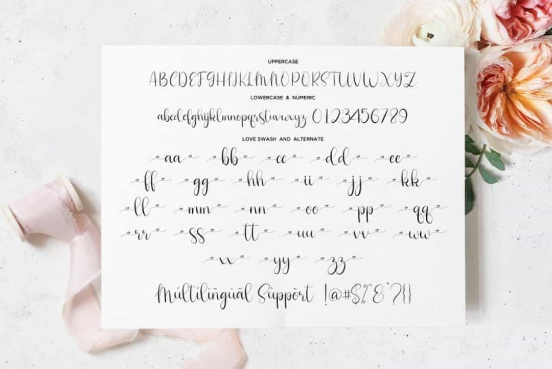 Nicola Aquine Font Image 3