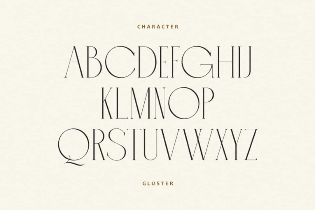 Gluster Font Image 2