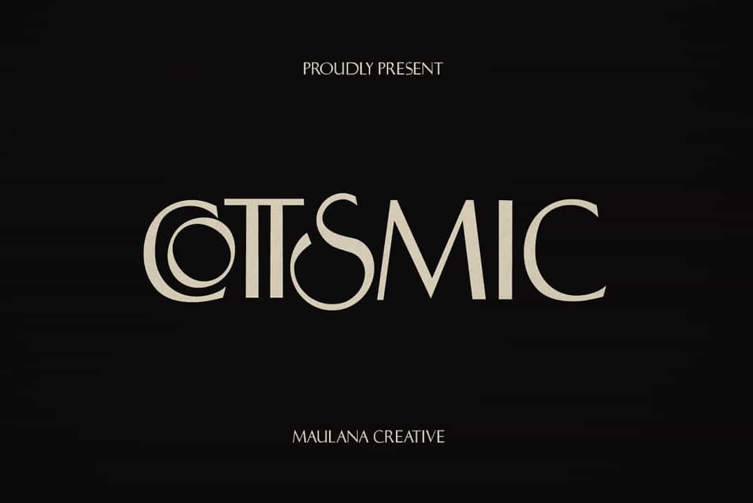 Cottsmic Font Image 1