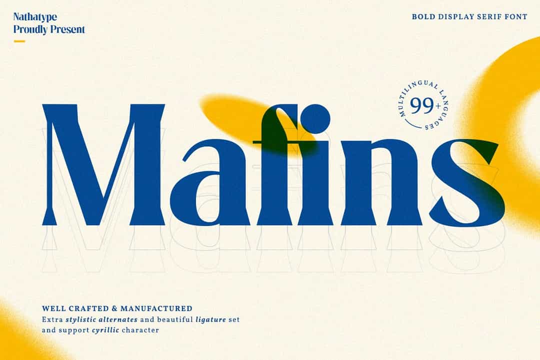 Mafins Font Image 1