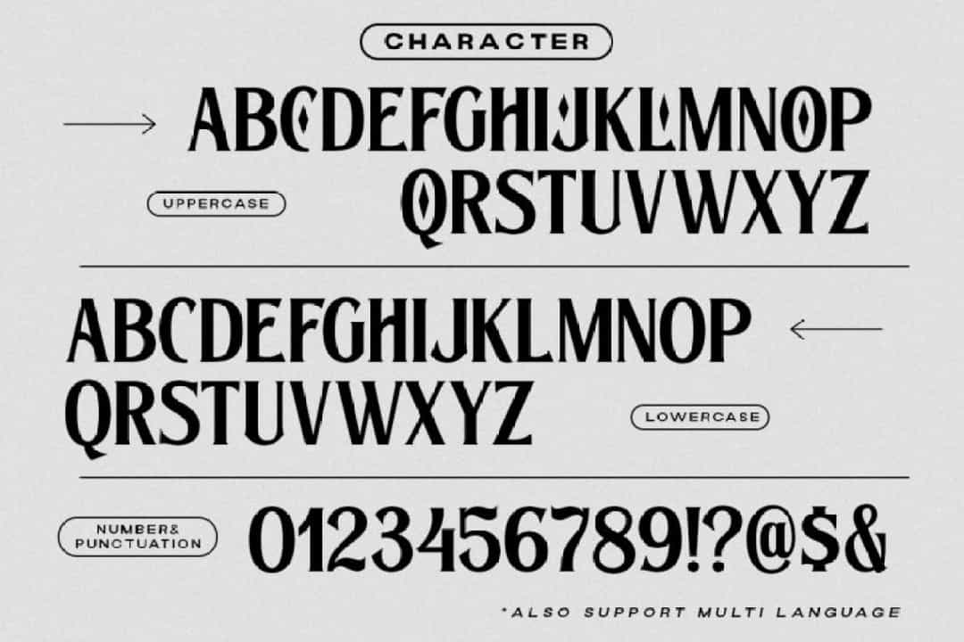 The Bradlens Font Image 3