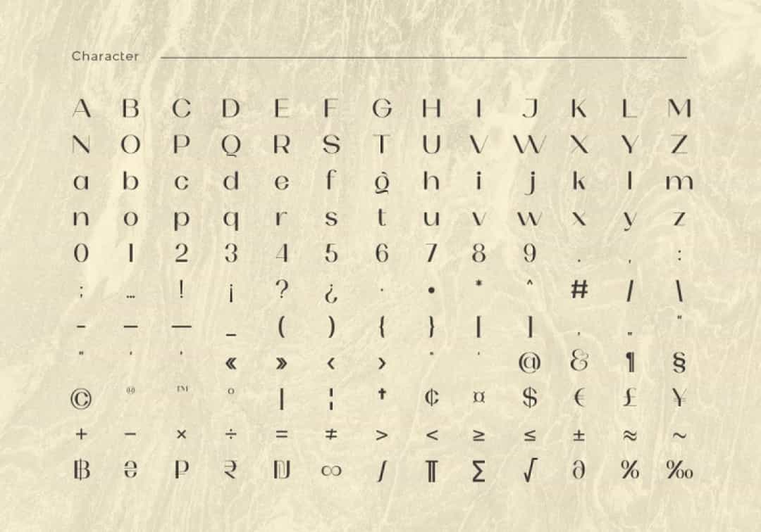 Olarwe Font Image 3