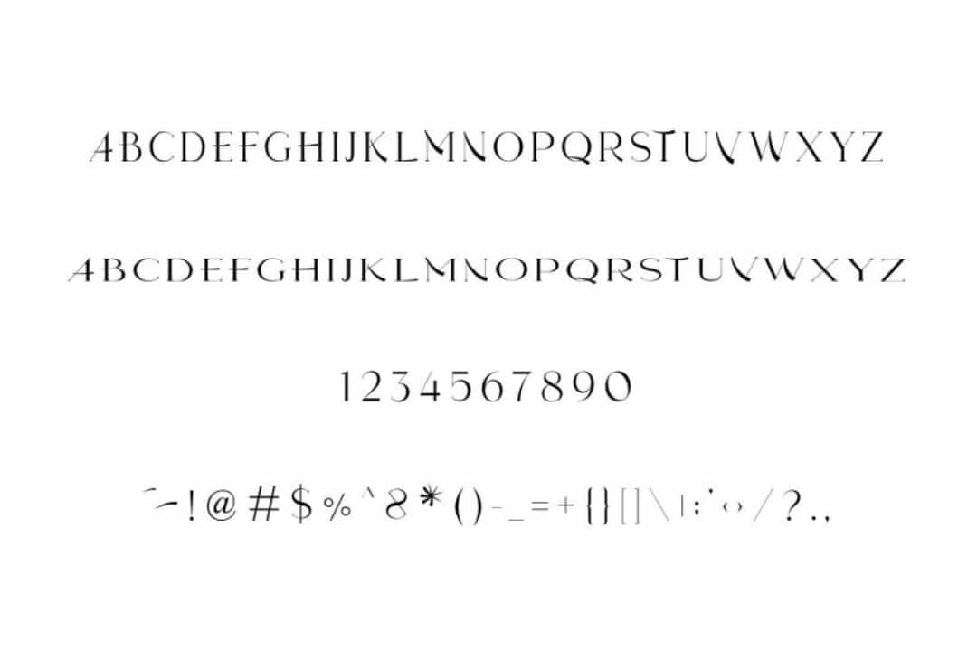 Grandious Font Image 3