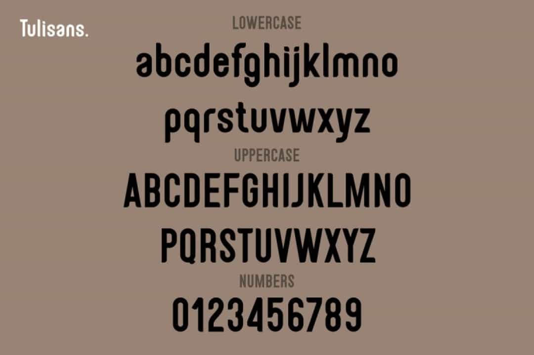 Tulisans Font Image 3