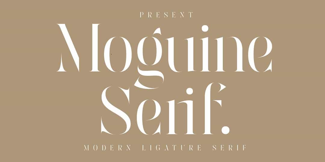Moguine Serif Font Image 1