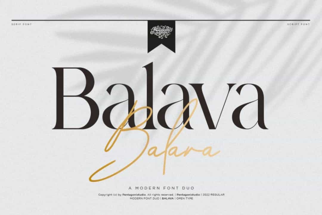 Balava Font Image 1