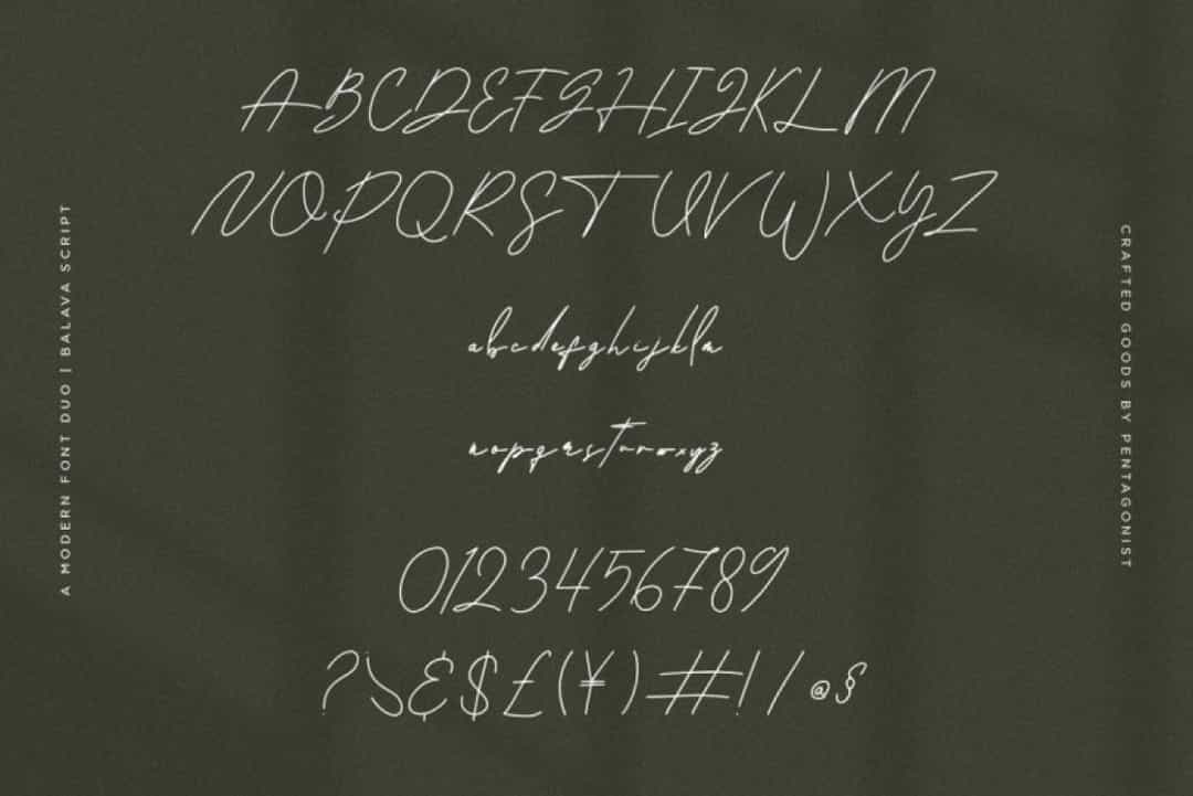 Balava Font Image 3