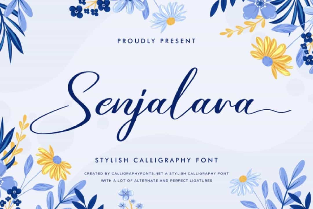 Senjalara Font Image 1