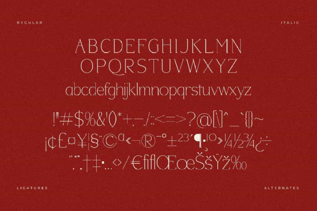 Wordefta Font Image 3