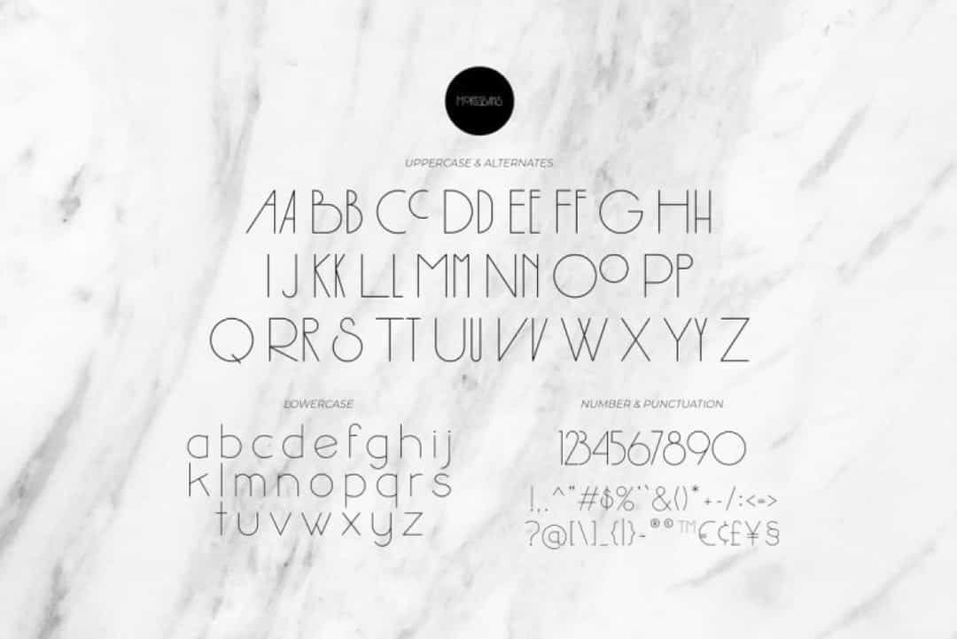 Moressans Font Image 3