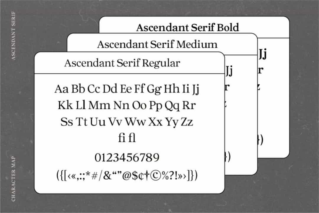Ascendant Font Image 3