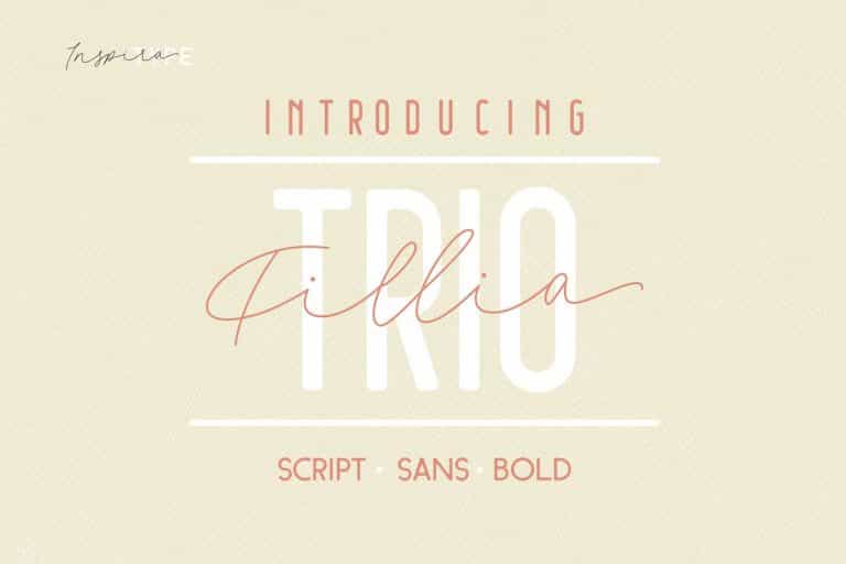 Filia Font Trio Image 1
