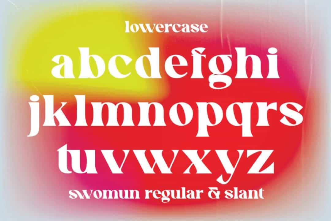 Swomun Font Image 3