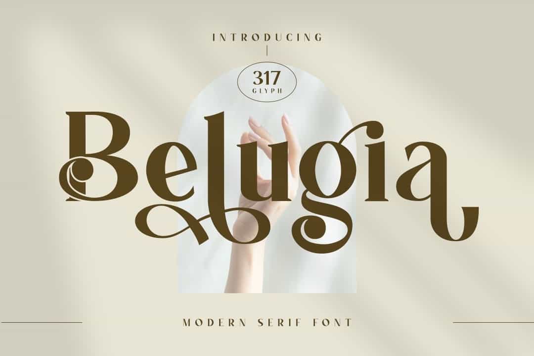 Belugia Font Image 1