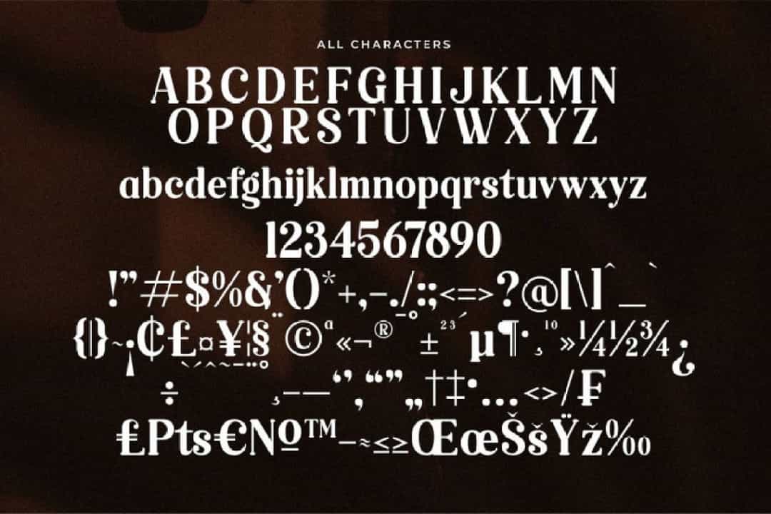 Raillinc Font Image 3