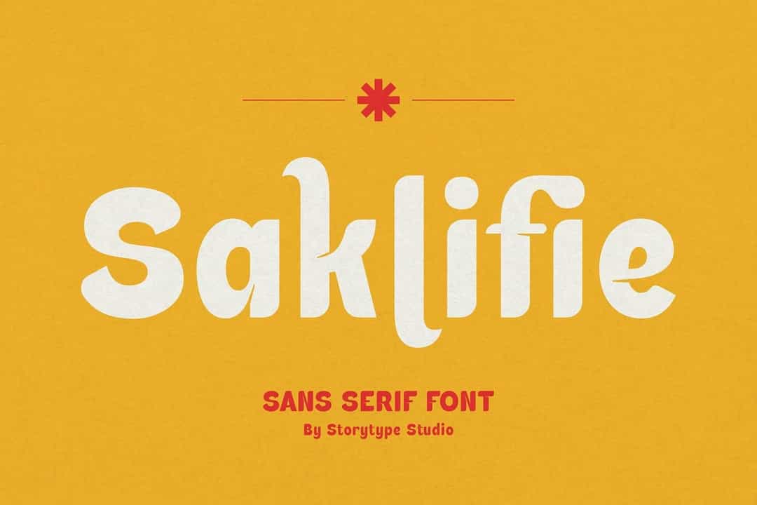 Saklifie Font Image 1