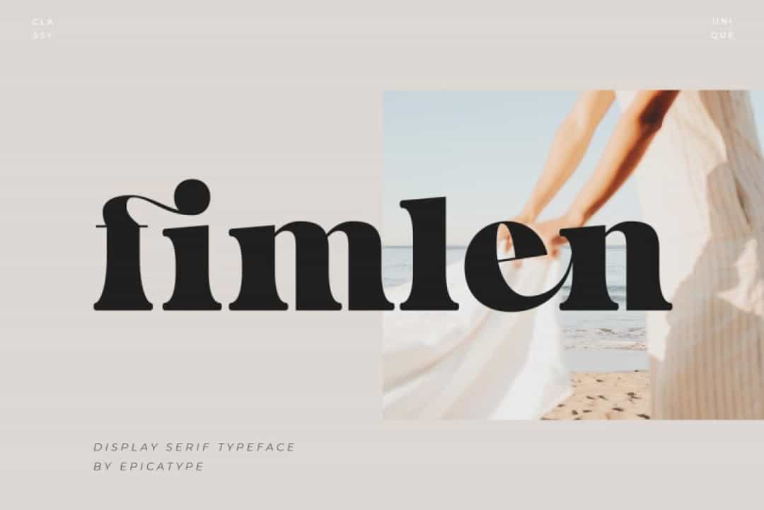 Fimlen Font Image 1