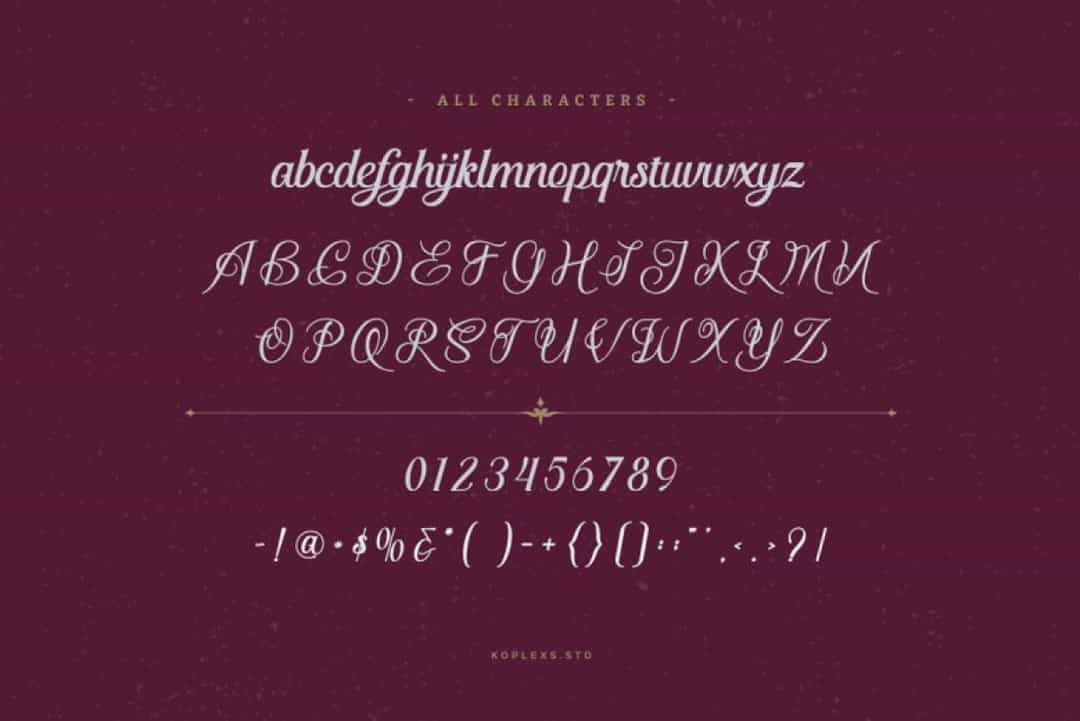 Wiskey Portlande Font Image 3