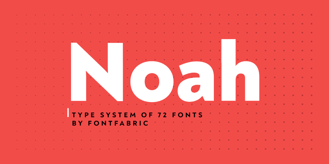 Noah Font Family Image 1