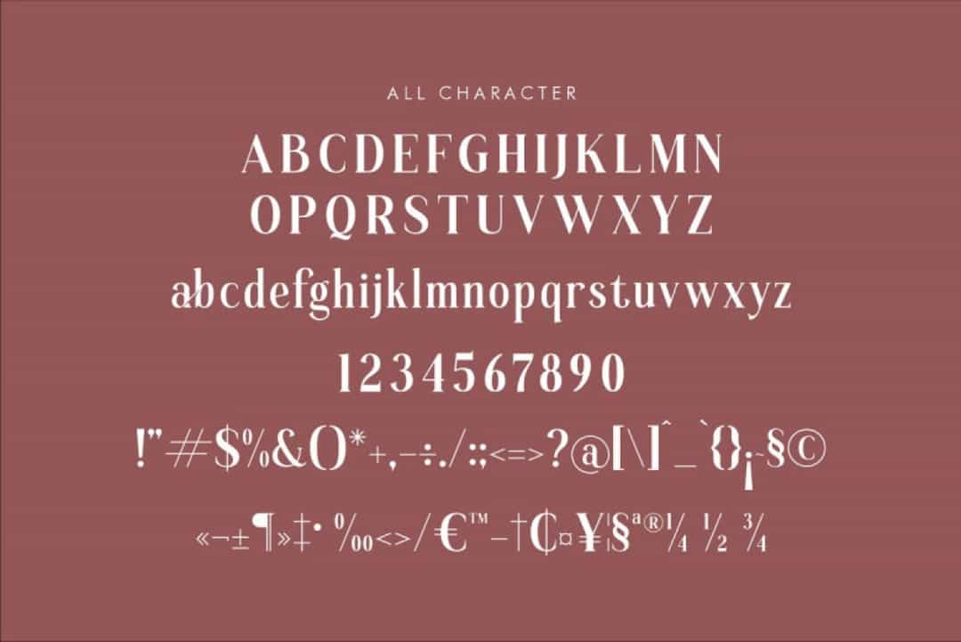 Bilment Font Image 3